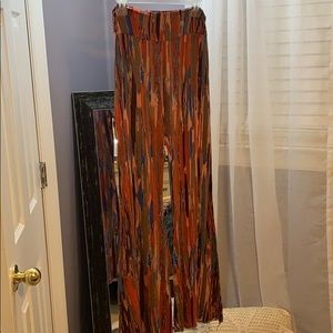 Earthbound stretchy flare pants